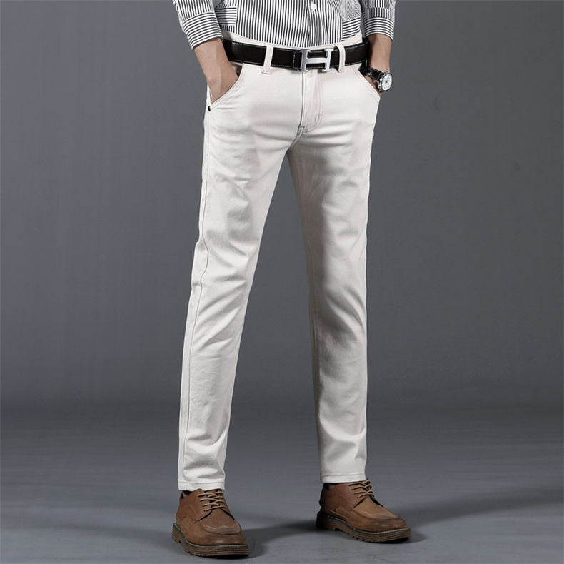 Men's Stretch Cotton Trousers