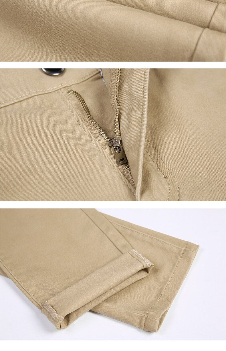 Men's Stretch Cotton Trousers