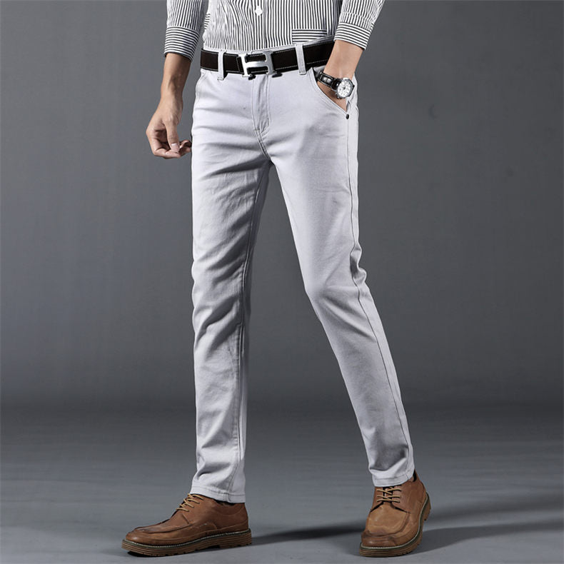 Men's Stretch Cotton Trousers