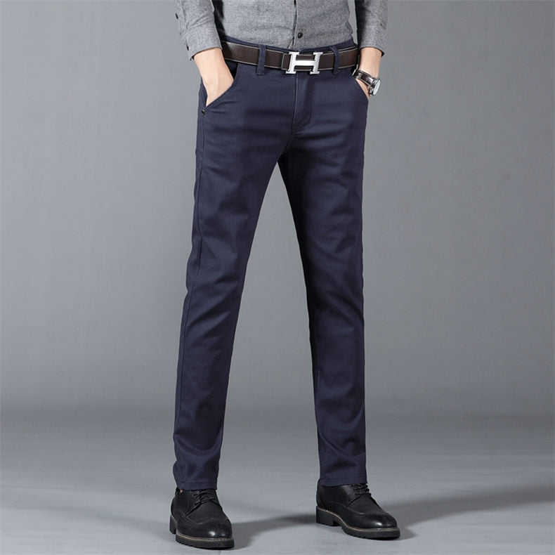 Men's Stretch Cotton Trousers