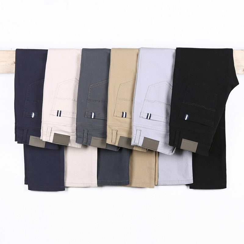 Men's Stretch Cotton Trousers